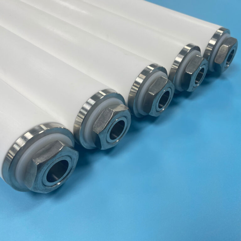 Stainless Steel Connector PE Sintered Filter Cartridge